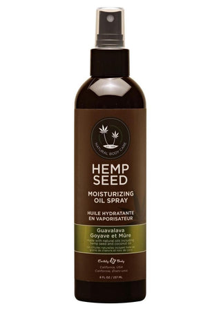 Earthly Body Hemp Seed Moisturizing Oil Spray - Guavalava 8oz