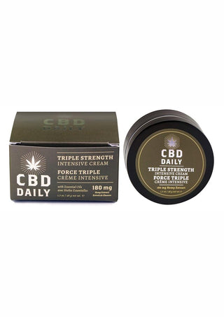 Earthly Body CBD Daily Triple Strength Intensive Cream 1.7oz