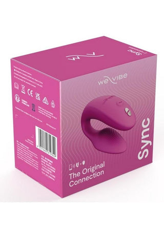 We-Vibe Sync 2 Rechargeable Silicone Couples Vibrator with Remote Control