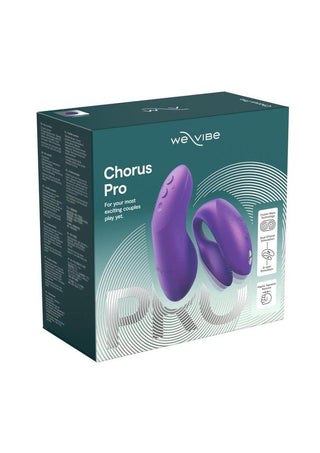 We-Vibe Chorus Rechargeable Silicone Couples Vibrator with Remote Control