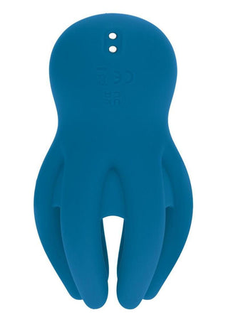 Octcopussy - Digital Vibrating Silicone Rechargeable Penis Head Stimulator with Tentacles
