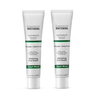 Eurofresh Whitening Miswak & Date Fruit  Toothpaste Set of 2